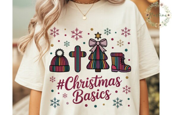Boho Christmas Winter PNG Clipart for Illustrations
