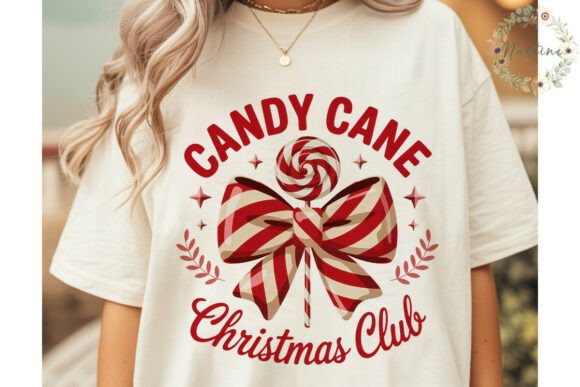 Candy Cane Christmas Club PNG Clipart Review