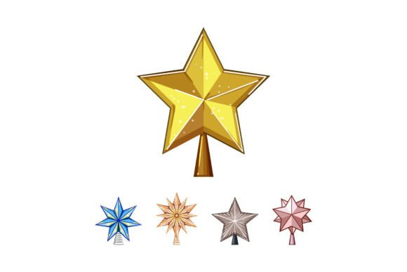 Christmas Tree Star Topper Decoration Va: A Practical Review for Digital Illustrations