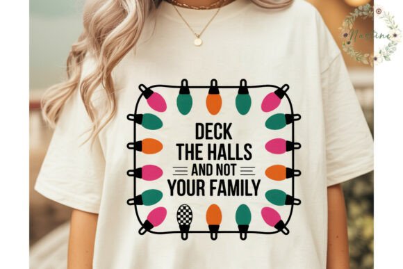 Deck the Halls Christmas PNG Clipart: Illustrations for Crafters