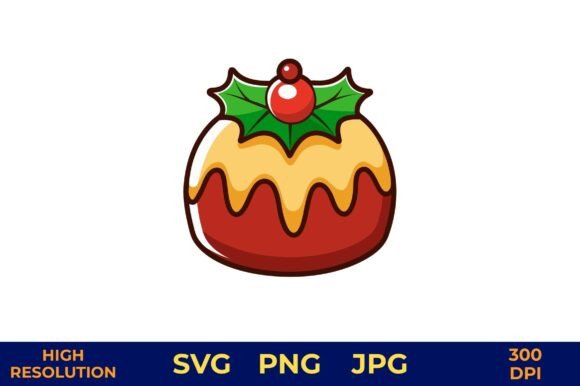 Festive Christmas Pudding Illustration: A Publisher’s Review