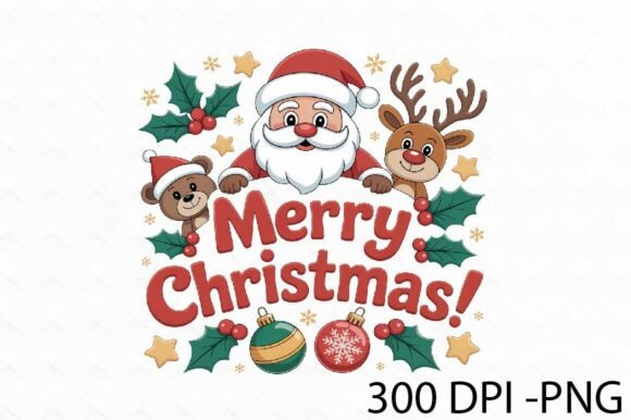 Merry Christmas Santa Png Design: A Brand Designer’s Review for Modern Illustrations