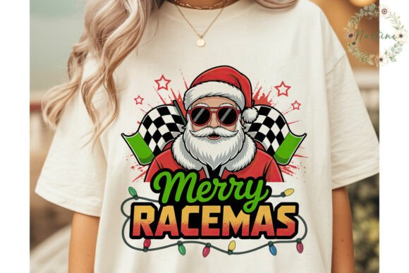 Racing Santa Christmas PNG Clipart: A Designer’s Review for Editorial Illustrations