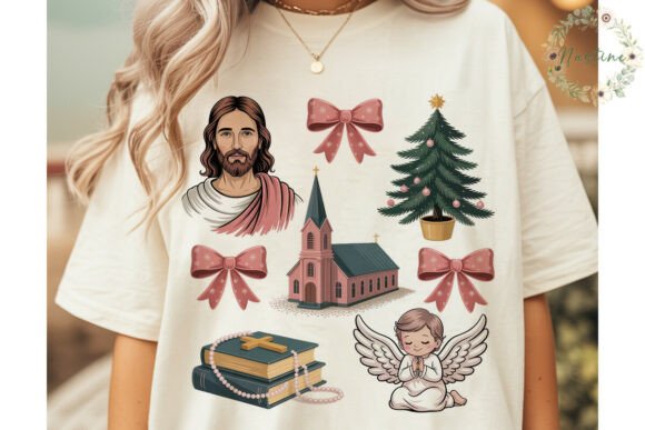Religious Christmas Elements PNG Clipart & Illustrations